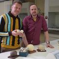 Filming with Chris Packham