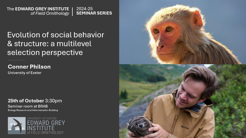 Conner Philson seminar poster